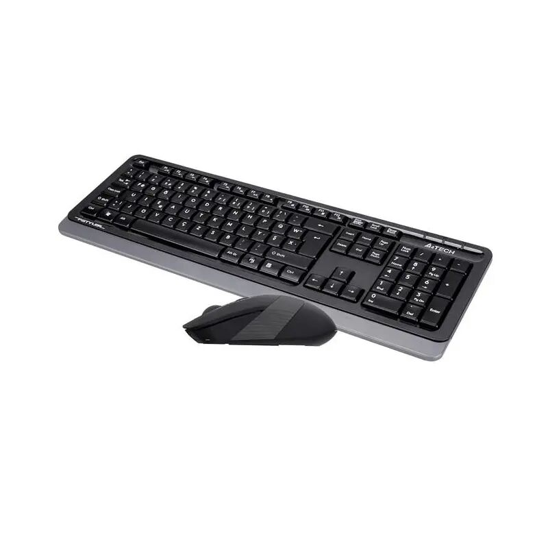 A4 TECH FG1010 GRİ F MM 2.4G KABLOSUZ KLAVYE MOUSE SET