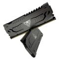 PATRIOT 16GB (2X 8GB) DDR4 3200MHZ CL16 DUAL KIT PC RAM VIPER STEEL PVS416G320C6K