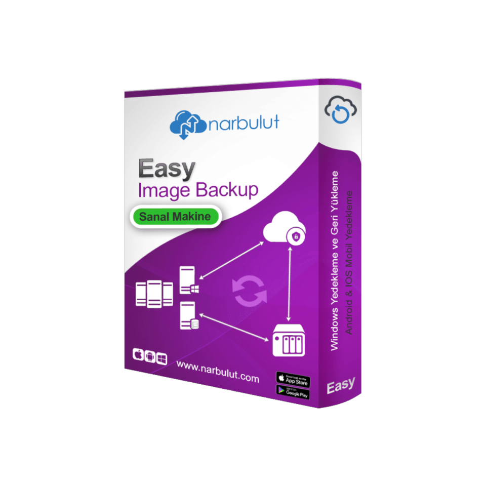 NARBULUT Easy Image Backup for Virtual Machine Subscription License 1yıl basic support is included.