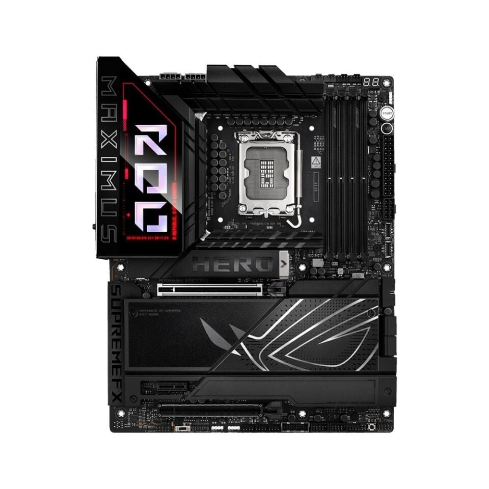 ASUS ROG MAXIMUS Z890 HERO DDR5 9200MT/S 1XHDMI 2XUSB TYPE-C 6XM.2 ATX 1851P (INTEL ULTRA PROCESSORS SERIES 2)