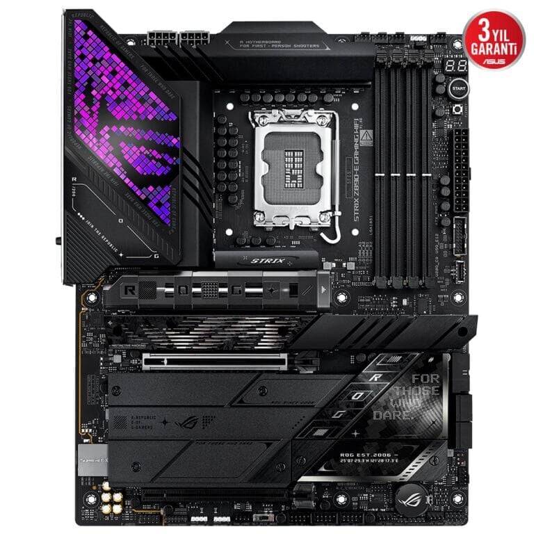 ASUS ROG STRIX Z890-E GAMING WIFI DDR5 8800MT/S 1XHDMI 1XDP 2XUSB TYPE-C 7XM.2 ATX 1851P(INTEL ULTRA PROCESSORS SERIES2)