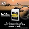 LEXAR 640GB PROFESSIONAL GOLD LCAGOLD640G- RNENG CFEXPRESS 4.0 TYPE-A KART