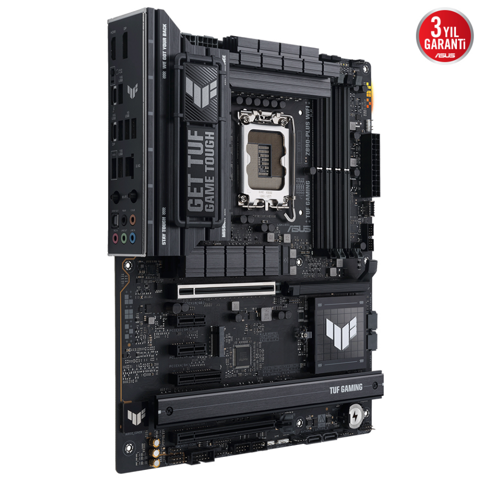 ASUS TUF GAMING Z890-PLUS WIFI DDR5 9066MT/S 1XHDMI 1XDP 2XUSB TYPE-C 4XM.2 ATX 1851P (INTEL ULTRA PROCESSORS SERIES 2)