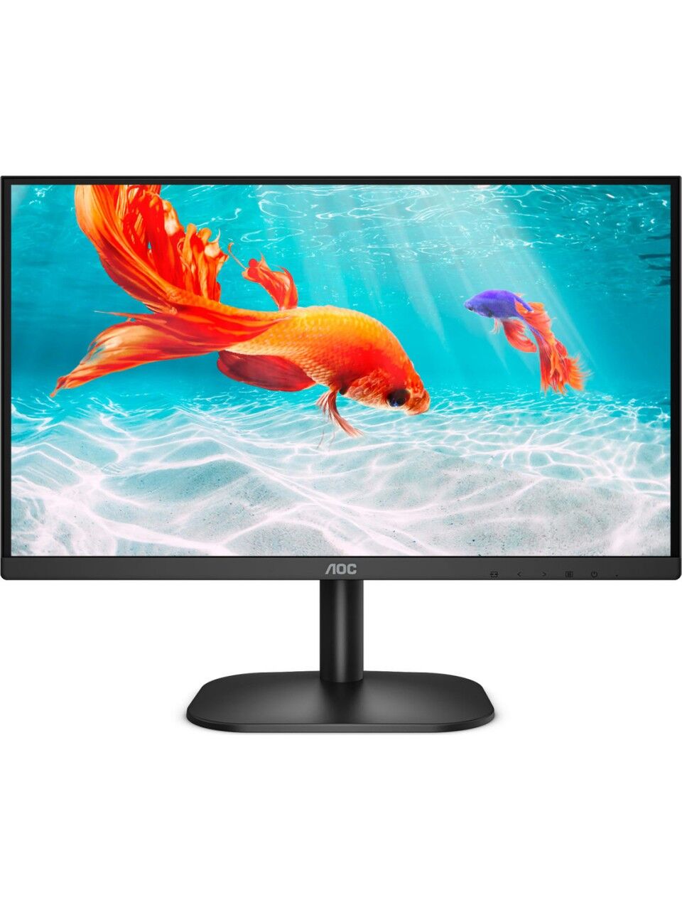 21.5 AOC 22B2H/EU 4MS 75MHZ 1XVGA 1XHDMI FHD 1920X1080 ÇERÇEVESİZ FLICKER-FREE DÜŞÜK MAVİ IŞIK VESA SİYAH