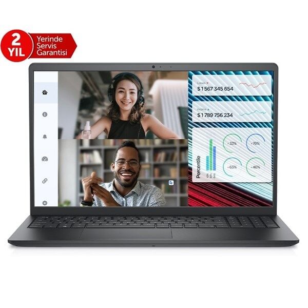 DELL 15.6'' VOSTRO 3520 N5315PVNB3520U CORE i5 1235-16GB RAM-512GB NVME-W11 PRO