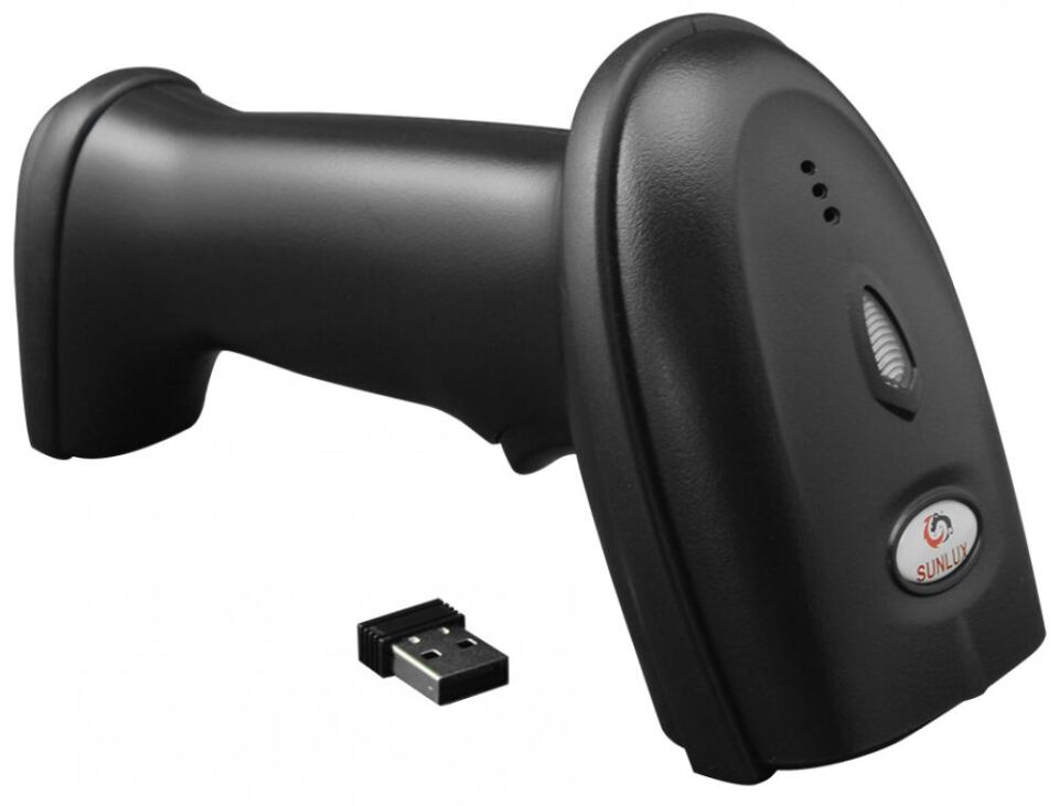 SUNLUX 2D Imager XL-9221B Wlan (Kablosuz) El Tipi Karekod Okuyucu 100metre mesafeye kadar
