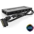 RAIJINTEK SCYLLA PRO CA240 ARGB Su Soğutma Kiti Yumuşak Esnek Boru Kolay Montaj CPU Su Bloğu DDC RBW Lowara Pompa (0R10B00215)