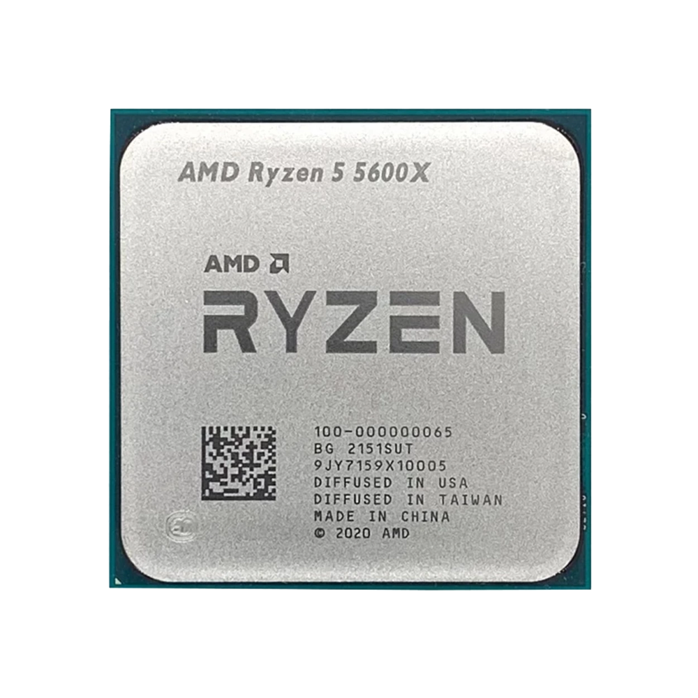 AMD RYZEN 5 5600X 35MB 6çekirdekli VGA YOK AM4 65w Kutusuz+Fansız