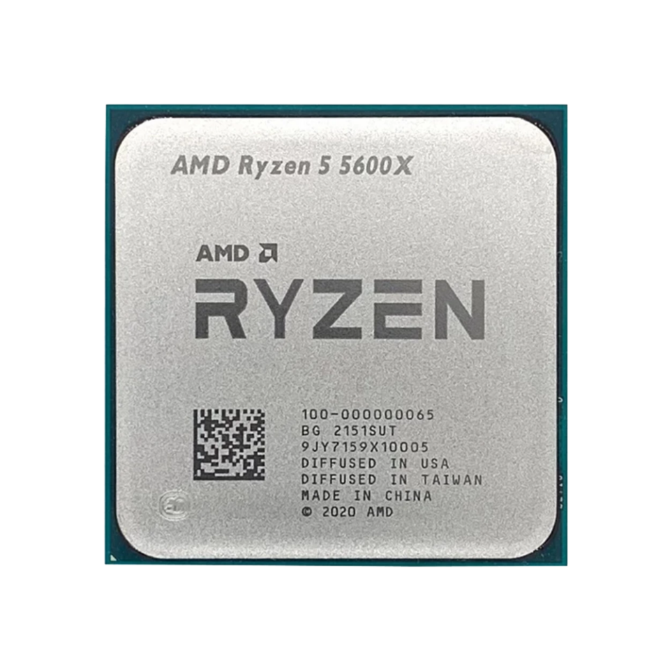 AMD RYZEN 5 5600X 35MB 6çekirdekli VGA YOK AM4 65w Kutusuz+Fansız