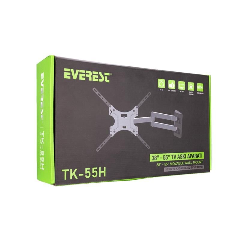 EVEREST TK-55H 32''-55'' HAREKETLİ MAX 30KG ASKI APARATI