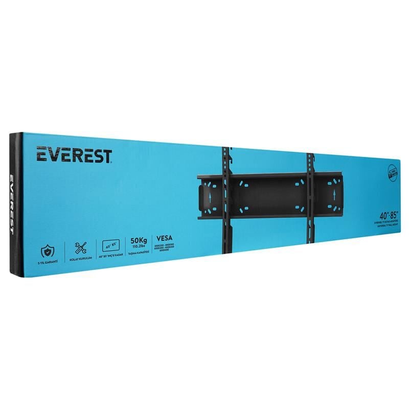 EVEREST MS-8540 40''-85'' VESA 300X300-400X400-600X400 MAX 50KG (640MM) ASKI APARATI