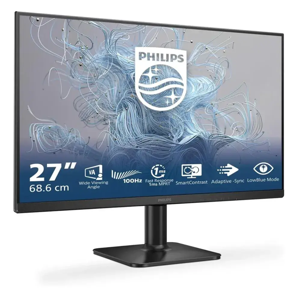 Philips 27'' 27E2N2500/01 IPS 2K Monitör Siyah 1ms
