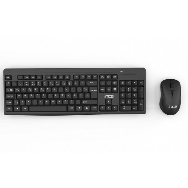 INCA ISW-539T Kablosuz Q Trk Siyah Klavye - Mouse Set