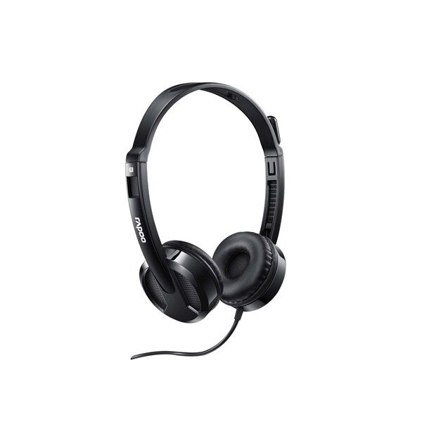 RAPOO 0H100 18007 Kablosuz Stereo 3.5Mm Headset Siyah
