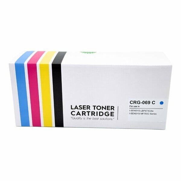 Tonerkopi Canon CRG-069/5093C002 - Hp 230A-W2301A CY Çipsiz Muadil Toner