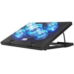 Addison ANC-505 Siyah Notebook Soğutucu Mavi Renkli Led Fanlı