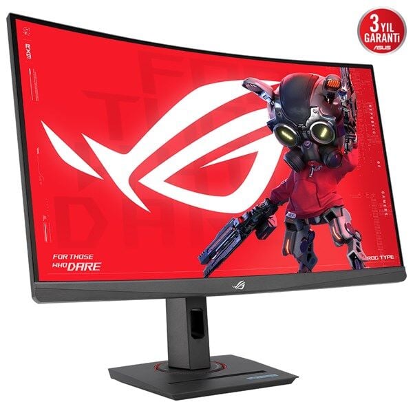 ASUS 27'' IPS ROG STRIX XG27WCS 1MS 180HZ HDMI-DP TYPEC KAVISLI GAMING MONİTÖR 2560X1440