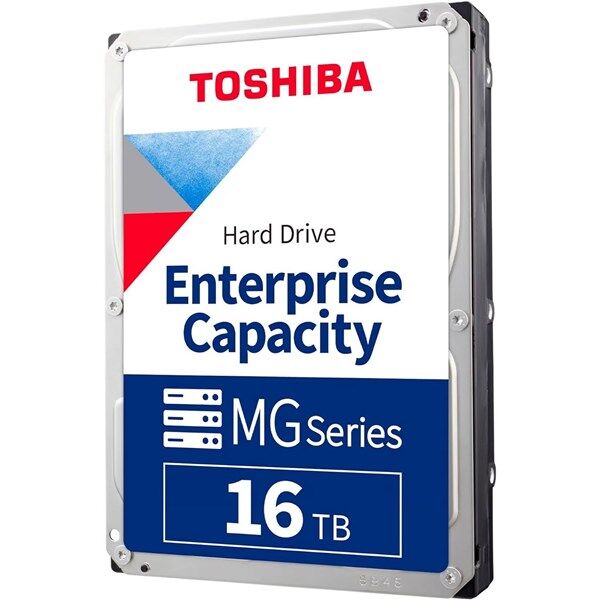 TOSHIBA 3.5'' 16TB MG09ACA16TE 7200 RPM 512MB SATA-3 NAS ve Güvenlik Diski