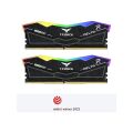 TEAM 32GB (2X 16GB) DDR5 5600MHZ CL38 RGB DUAL KIT PC RAM T-FORCE DELTA BLACK FF3D532G5600HC38GDC01
