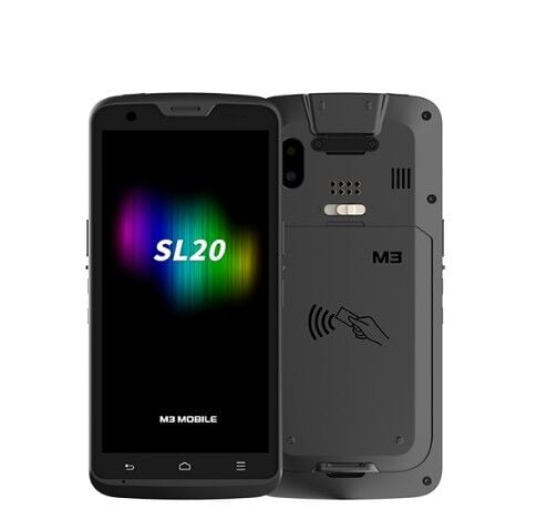 M3 Mobile 5.5'' SL20W Wlan (2D) Karekod Android 11 El Terminali 4GB RAM/64GB