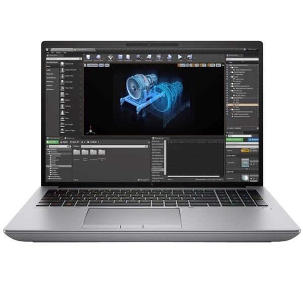 HP 16'' ZBook Fury G10 62V81EA CORE i7 13850-128GB DDR5 RAM-1TB NVME-12GB RTX 3500-W11 PRO