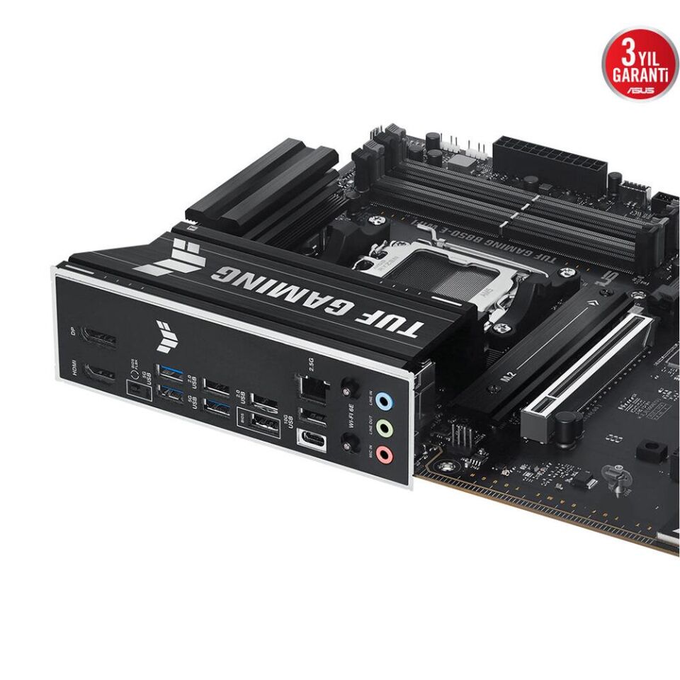 Asus TUF GAMING B850-E WIFI AMD AM5 DDR5 8000 DP HDMI 3xM2 USB3.2 ATX