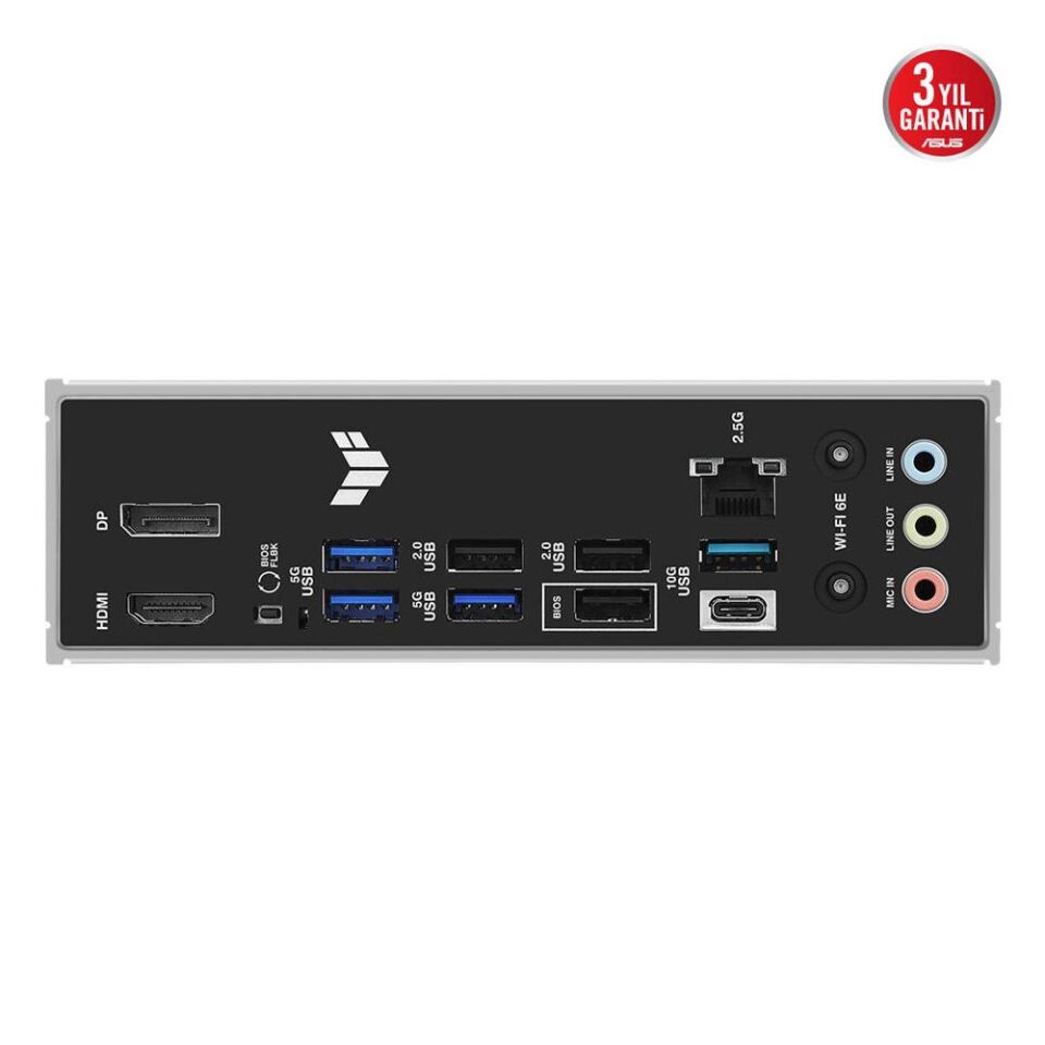 Asus TUF GAMING B850-E WIFI AMD AM5 DDR5 8000 DP HDMI 3xM2 USB3.2 ATX