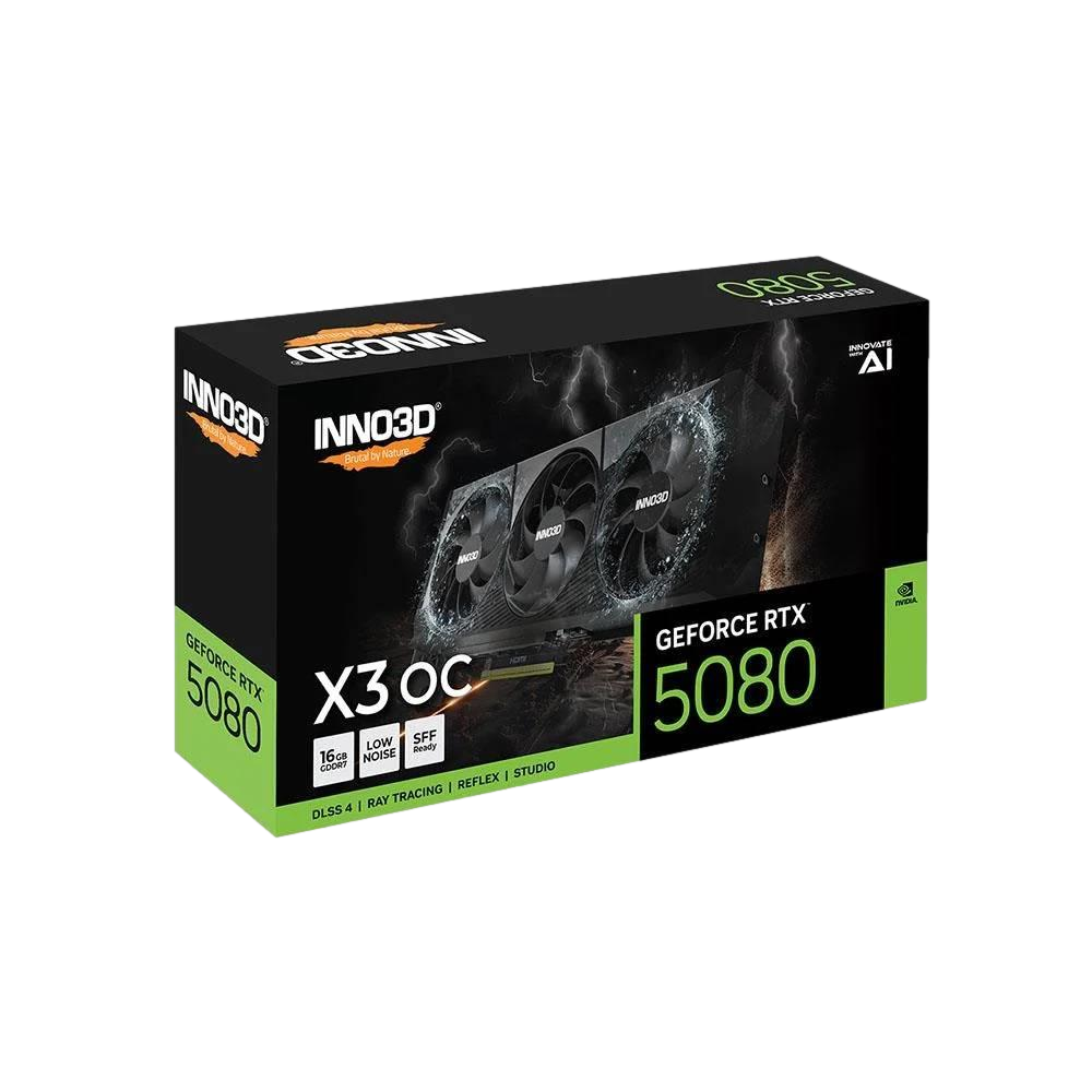 Inno3D RTX5080 x3 OC 16GB 256Bit GDDR7