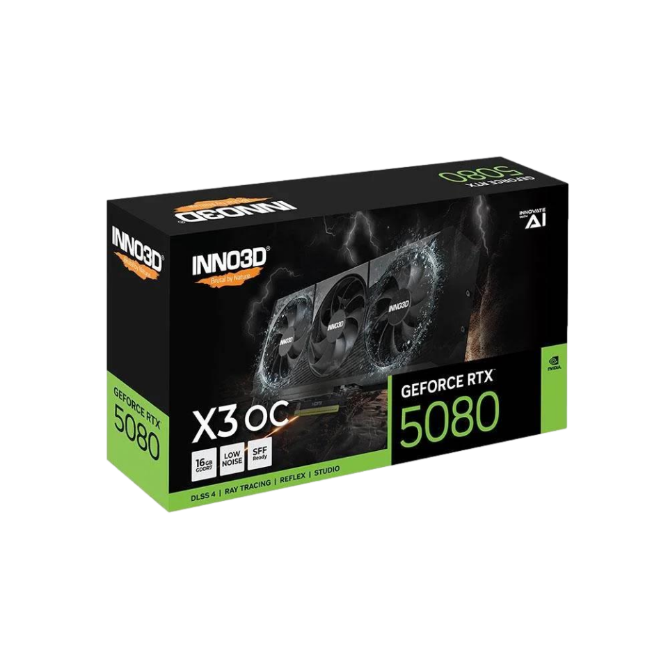 Inno3D RTX5080 x3 OC 16GB 256Bit GDDR7