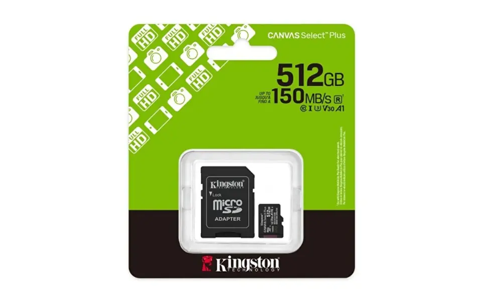 Kingston 512GB MicroSD GEN3 SDCS3/512GB
