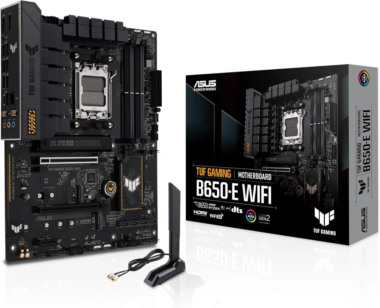 Asus TUF GAMING B650-E WIFI AMD AM5 DDR5 8000 DP HDMI 3x M2 USB3.2 ATX