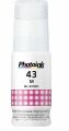 Tonerkopi Photoink Canon GI-43 Kırmızı Mürekkep 70 ML