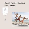 TP-LINK TL-PA7017P KIT AV1000 Gigabit Passthrough Powerline Başlangıç Kiti