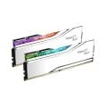 GSKILL 32GB (2X 16GB) DDR5 6000MHZ CL28 RGB DUAL KIT PC RAM TRIDENT Z5 ROYAL SILVER F5-6000J2836G16GX2-TR5S