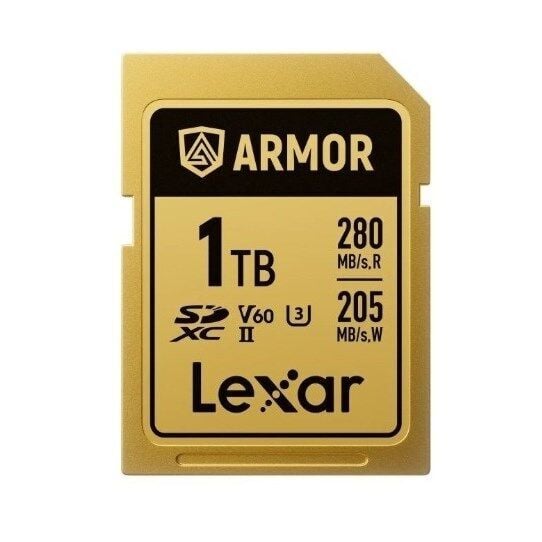 LEXAR 1TB LSDAMGL001T-RNNNG PRO ARMOR GOLD 280MBS READ / 210MBS WRİTE SD KART