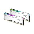 GSKILL 32GB (2X 16GB) DDR5 6000MHZ CL28 RGB DUAL KIT PC RAM TRIDENT Z5 ROYAL SILVER F5-6000J2836G16GX2-TR5S