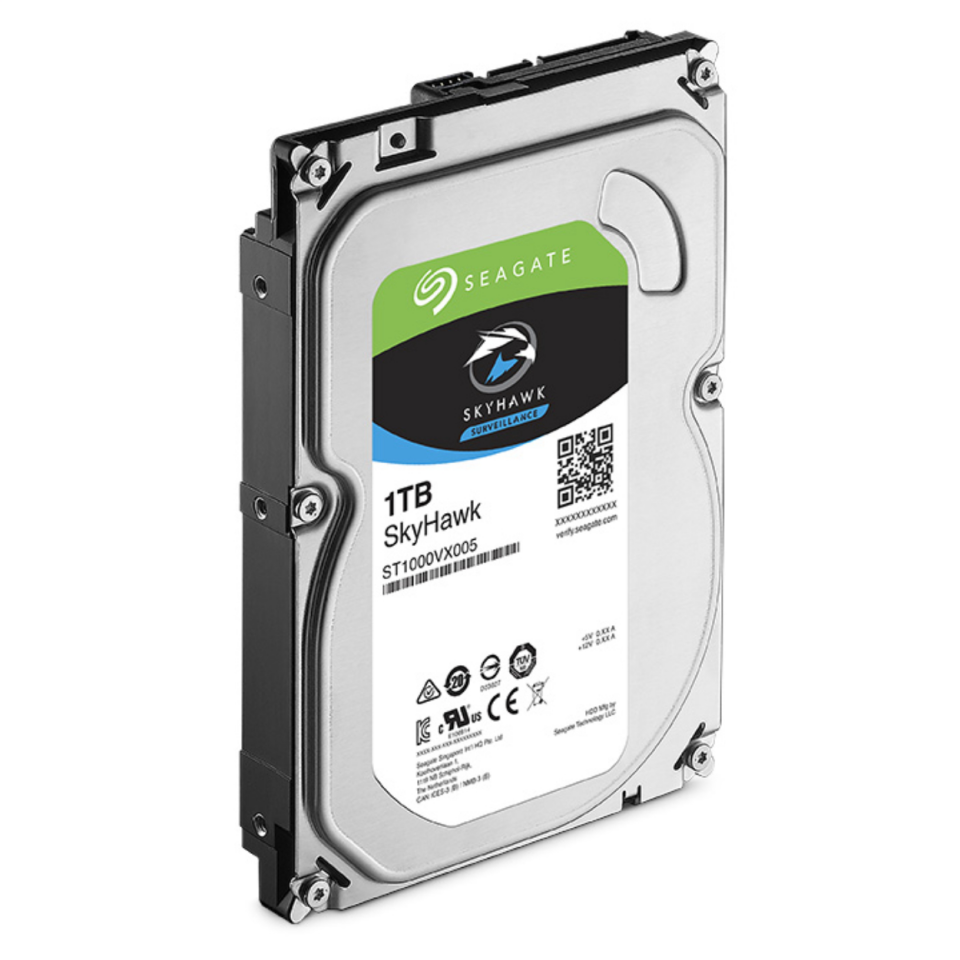 SEAGATE 1TB 3.5'' SKYHAWK ST1000VX005 5900 RPM 64MB SATA-3 Güvenlik Diski