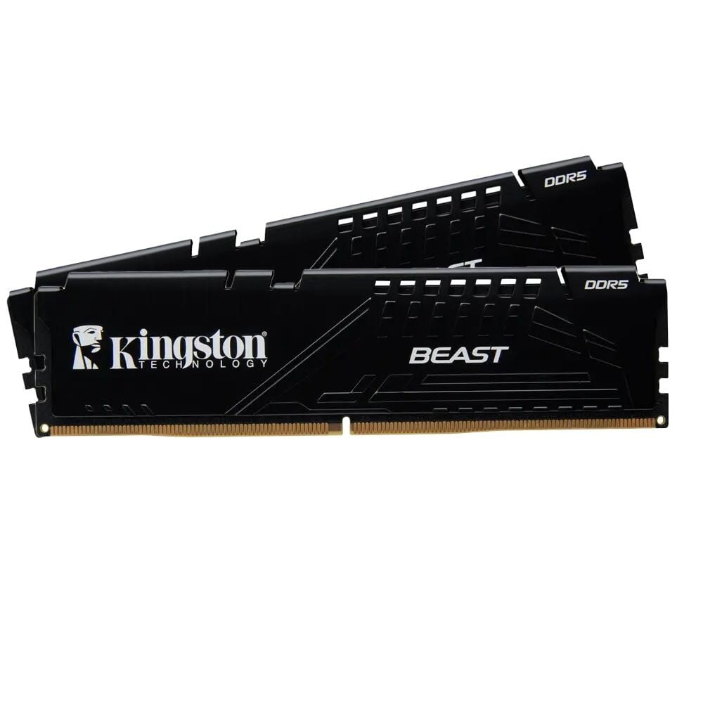 32 GB DDR5 5600MHZ KINGSTON BEAST BLACK EXPO 2x16GB CL36 DIMM DT KF556C36BBEK2/32TR