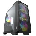 DRAGOS 600W 80+ DIAMOND 4-RGB FANLI GAMING MID-TOWER PC KASASI