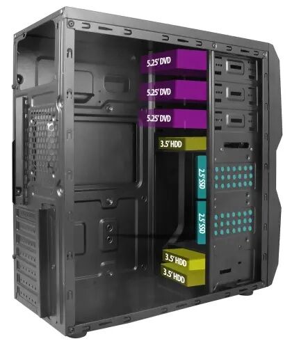 VENTO 400W PEAK TA-K62 Standart Mid-Tower PC Kasası