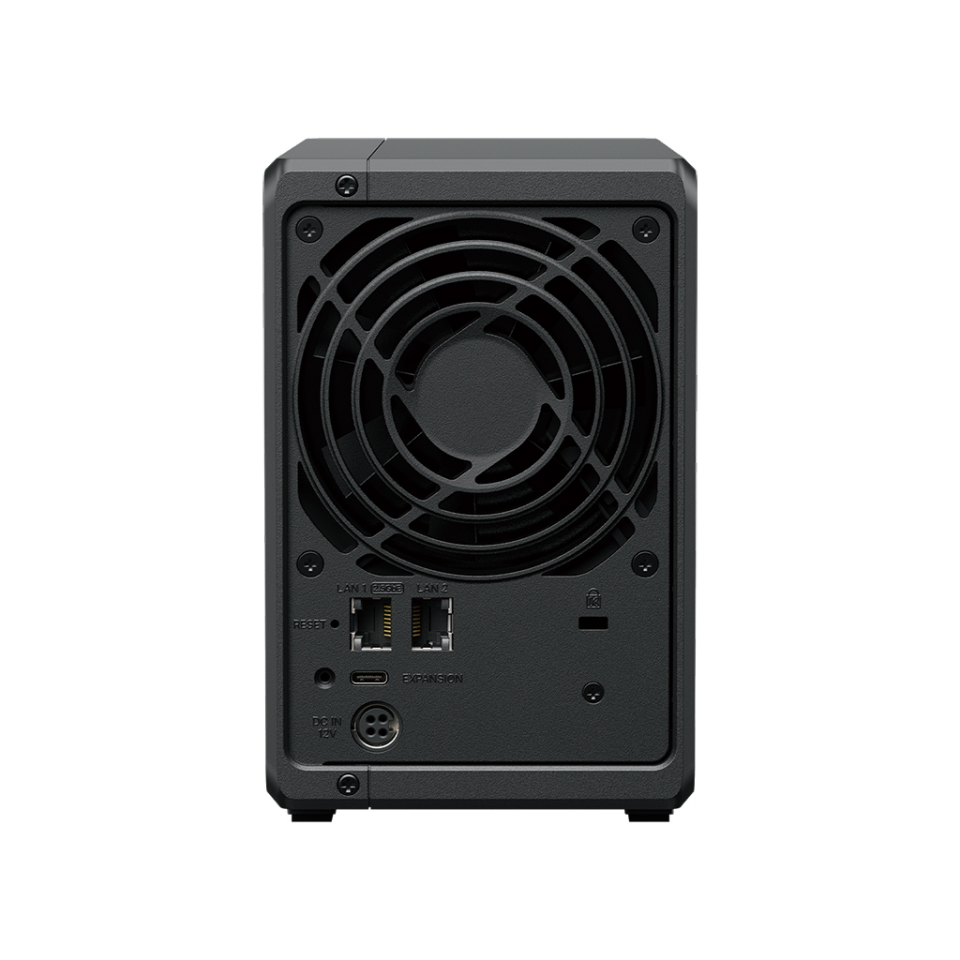 SYNOLOGY 2diskli Ryzen 1600-12GB RAM-2.5GbE Nas Server DS725 PLUS (9662)