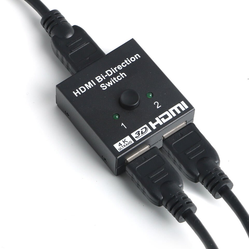 DARK 5port DK-HD-SW201 4port HDMI (giriş) 1port HDMI (çıkış) 4K HDMI Switch