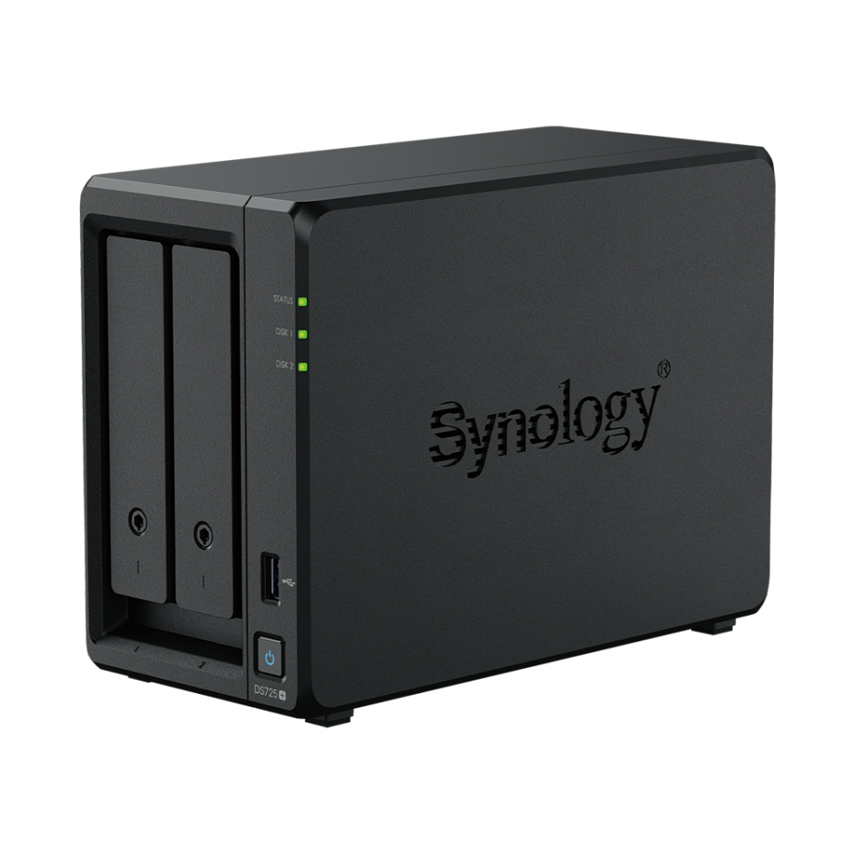 SYNOLOGY 2diskli Ryzen 1600-20GB RAM-2.5GbE Nas Server DS725 PLUS (9662)