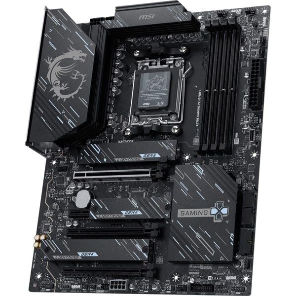 MSI X870E GAMING PLUS WIFI7 DDR5 HDMI TYPE-C PCIE 5.0 AM5 ATX
