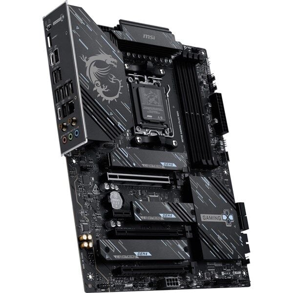 MSI X870E GAMING PLUS WIFI7 DDR5 HDMI TYPE-C PCIE 5.0 AM5 ATX