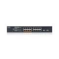 ZYXEL 16port XMG1915-18EP 2.5GbE 8port PoE 2-SFP 10GbE POE SWITCH