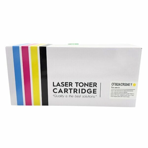 Tonerkopi Hp 508A-CF362A / Canon CRG-040/0454C001 / Canon T10 YL Muadil Toner
