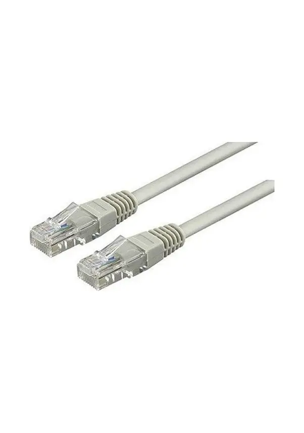 FLAXES FNK-6003G 30CM CAT6 Patch Network Kablo Gri