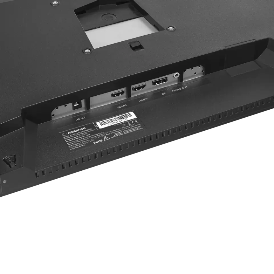 Rampage 25'' CYCLOPS CY25R240 Full HD HDR Logo Yansıtma RGB PC Flat Oyuncu Monitörü