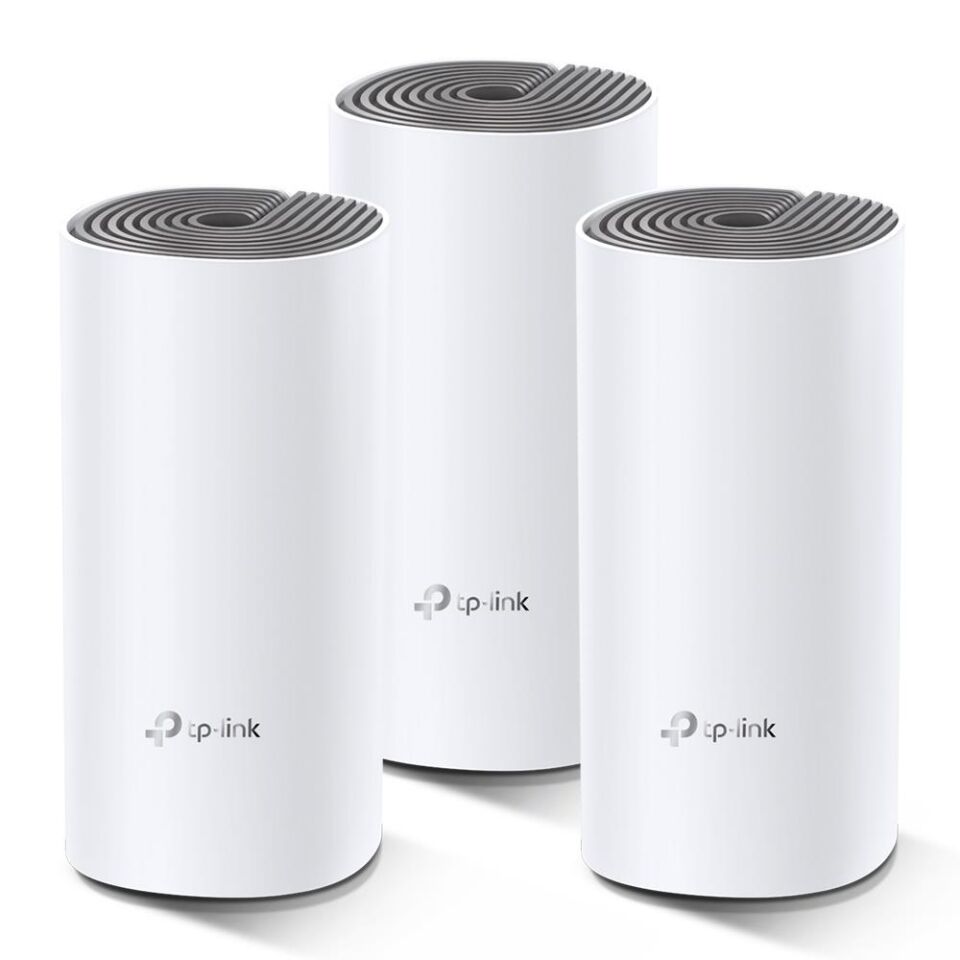 TP-LINK DECO E4 1200mbps AC1200 Dual Band Mesh Router 3-lü paket